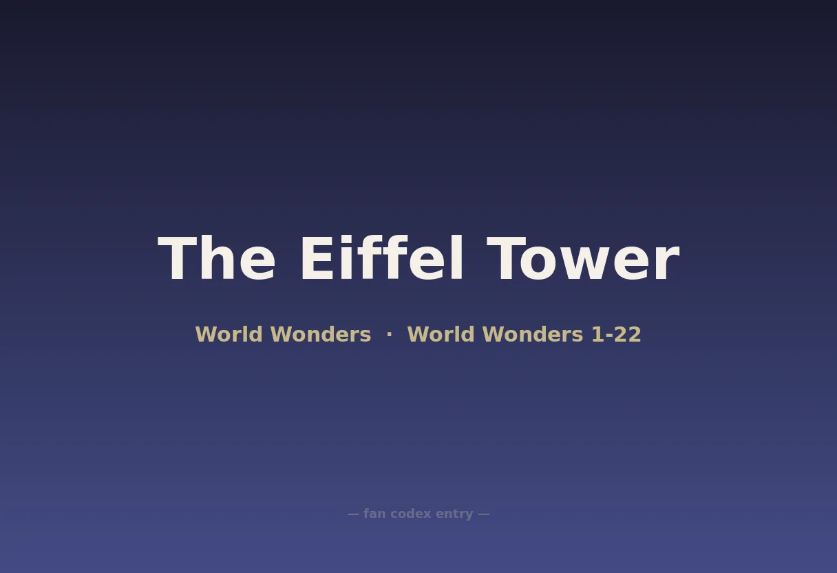 The Eiffel Tower