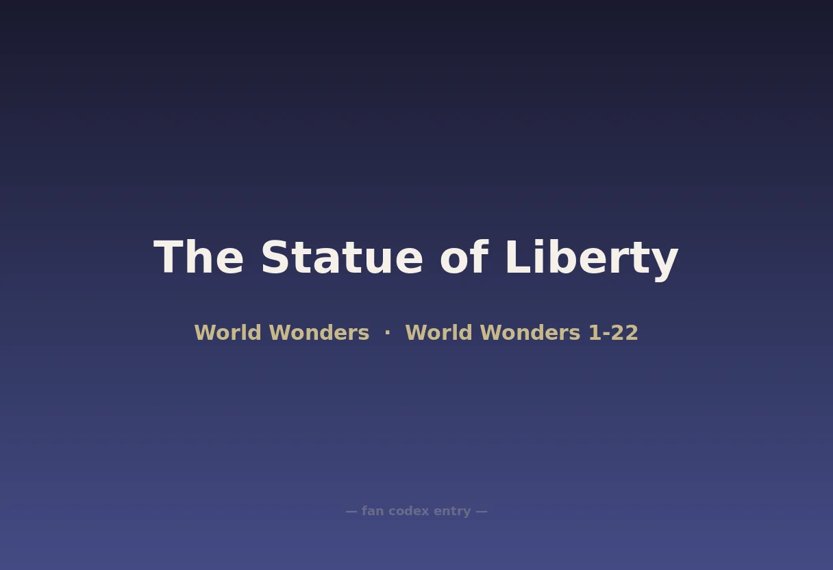The Statue of Liberty
