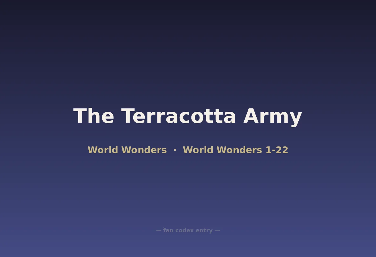 The Terracotta Army